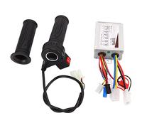 SPYMINNPOO Contrôleur de vélo électrique, moteur brossé 12 V 500 W CC - Contrôle de la vitesse stable - Poignées tournantes pour vélos électriques