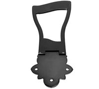 SPYMINNPOO Cordier de Guitare à 6 Cordes, Accessoire D'instrument Trapèze en Métal pour Remplacement, avec Conception Standard et Fabrication Soignée (BLACK)