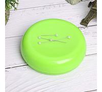 SPYMINNPOO Coussin à épingles Rond Magnétique, Support D'aiguille à Coudre Durable, étui de Rangement pour Fournitures Ménagères, Aimant Puissant pour Points à la Main, Aiguilles à Pull, Aiguilles à