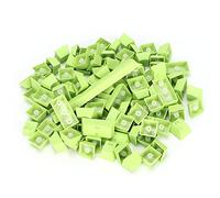 SPYMINNPOO Couvre-clés Bouton PBT 108 Bouton Clave Clavier COLORFE (Green)