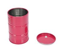 SPYMINNPOO Décoration de Tambour D'huile en Métal pour SCX10 1/10 RC -RAWLER, Réservoir Décoratif détaillé pour Améliorer L'expérience de Jeu, Matériau en Alliage Résistant au Climat (Rouge)