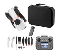 SPYMINNPOO Drone avec Caméra, Quadcoptère RC Pliable à Double Caméra FPV avec Altitude de Moteur sans Balais Maintient Un Contrôle de L'application de Retour de clé (Batterie Unique)