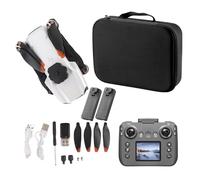 SPYMINNPOO Drone avec Caméra, Quadcoptère RC Pliable à Double Caméra FPV avec Altitude de Moteur sans Balais Maintient Un Contrôle de L'application de Retour de clé (Double Batterie)