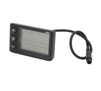 SPYMINNPOO Écran LCD pour Vélo électrique, Panneau de Commande de Compteur de Vélo électrique S866 avec Connecteur étanche à 6 Broches pour Scooter