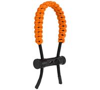 SPYMINNPOO Élingue de Poignet d'arc, Sangle de Poignet d'arc Composé Sangle de Poignet Corde de Cordon Tricotée à la Main Réglable pour l'exercice D'entraînement(Orange)