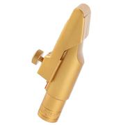 SPYMINNPOO Embouchure de Saxophone Alto en Mib, Embout en Métal à Couvercle Coulissant en Laiton 6C pour une tonalité Améliorée et un Jeu Rapide, avec un Son Lumineux et focalisé, pour