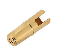 SPYMINNPOO Embout de Saxophone, Accessoire D'instrument en Métal Pratique, Taille Compacte pour les Joueurs de Saxophone (ténor)