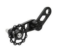 SPYMINNPOO Empêcher et Empêcher Le Convertisseur de Commande en Aluminium Stable du Tendeur de la Chaîne de Vitesse vers Le Vélo Pliant (Black)