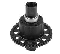 SPYMINNPOO Engrenage Différentiel Moyen RC, Matériau Durable adapté aux Camions Buggy Truggy SCT, DF-modèles 6684, Voiture RC de Course ZD, Pratique à Installer (Réducteur de différence Moyenne 46T