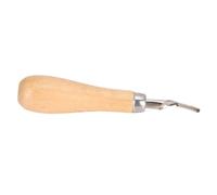SPYMINNPOO Ensemble de Coupe-linoléum, Couteau de Gravure Durable pour le Travail du Bois pour Tampon en Caoutchouc, Outil de Sculpture Bricolage pour Bois Tendre, Lame en Forme de U Moyenne et