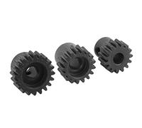 SPYMINNPOO Ensemble D'engrenages de Moteur RC, Pignon en Acier 15T 17T 20T 0.8MOD avec Surface Antirouille Anodisée Dure pour Véhicule Granite Big Rock Typhoon Senton 3S 1/10 RC