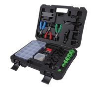 SPYMINNPOO Ensemble d'Outils de Dépose de Conduite de Carburant, 27 Outils à Déconnexion Rapide avec ABS Haute Résistance pour Conduite de Refroidisseur d'huile AC et Systèmes de Transmission