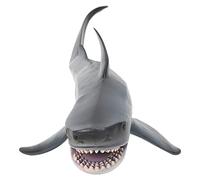 SPYMINNPOO Figurine Modèle Rare de la Vie Marine, Océan, Aspect Vif, Requin-Marteau Creux, Décor pour L'éducation de L'histoire Naturelle (Nouveau modèle de Requin Tigre Creux)