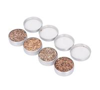 SPYMINNPOO Fumoir à Cocktail Copeaux de Bois Savoureux Naturel 4 Saveurs Chêne Noix de Pécan Cerise Pomme pour Whisky Barbecue Boissons Fumées pour Barman ou Chef à Domicile