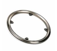 SPYMINNPOO Garde-Chaîne de Vélo, Couvercle de Protection de Pignon de Vélo avec 4 Trous en Plastique Couvercle de Protection de Roue de Chaîne de Vélo Noir