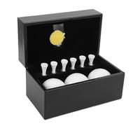SPYMINNPOO Golf Balls Tees Set 3 Balles Haute Performance 6 54 Mm T-T-T-T-T-T-T-T-T-T-T-T-T-T-T-T-T-T-T-T-T-T-T-T-T-T-T-T-T-T-T-TESS de Pré Pas Clamp/Holder de Chapeau en Métal avec Boîte de