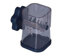 SPYMINNPOO Hachoir à Noix Manuel Broyeur de Noix à Manivelle Efficace pour Amandes, Pacanes, Noisettes, Facile à Nettoyer pour les Amateurs de Cuisine et les Chefs à Domicile, Matériau ABS (bleu