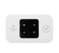 SPYMINNPOO Hotspot WiFi Mobile 4G, Internet de Voyage Portable Haut Débit 300 Mbps avec Emplacement pour Carte SIM pour Camping-Car, Ordinateurs Portables, Smartphones (White)