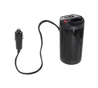 SPYMINNPOO Invertisseur de Voiture 200W, Double USB Type C Adaptateur d'alimentation Portable de Sortie de Charge Rapide pour Le Voyage sur la Route