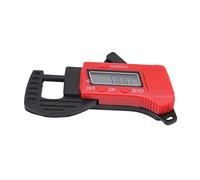 SPYMINNPOO Jauge D'épaisseur de Haute Précision à Cadran Numérique pour Document de Fil de Film de Papier, Mesureur D'épaisseur Numérique Manuel avec Grand écran D'affichage pour le Cuir de Bijoux,