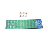 SPYMINNPOO Jeu de Curling de Table, Tapis Pliable avec 6 Balles pour Les Fêtes de Divertissement en Intérieur et Les Réunions de Famille