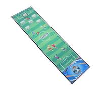 SPYMINNPOO Jeu de Curling de Table, Tapis Pliable avec 6 Balles, Tapis de Jeu de Baby-Foot Portable pour Jeux de Fête en Famille