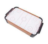 SPYMINNPOO Jeu de Hockey sur Air de Table, alimenté par Piles avec Ventilateurs électriques, Mini Table de Hockey sur Air Portable pour Enfants et Adultes, Jeux D'intérieur et D'extérieur