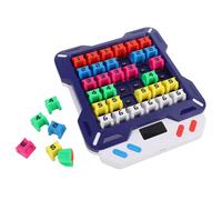 SPYMINNPOO Jeu de Sudoku électronique, Entraîneur de Logique Portable avec Lumières Colorées et Mode D'enseignement, Jouet de Puzzle éducatif