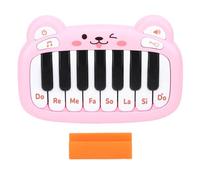 SPYMINNPOO Jouet de Piano pour bébé, Clavier électronique Portable à 24 Touches avec Sons de Piano et de Guitare pour Les Tout-Petits et Les Débutants (Pink)