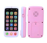 SPYMINNPOO Jouet éducatif en Plastique pour Smartphone avec Lumière Colorée, Jouet pour Raconter des Histoires, pour Les Enfants âgés de 6 à 36 Mois (686-9 Téléphone Musical Tablette Anglaise)