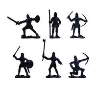 SPYMINNPOO Jouet pour Enfants, Ensemble de Modèles de Soldats Anciens Guerriers Médiévaux, Figurines de Soldats Militaires Durables, Jouet pour Jeu Imaginatif, pour Enfants de 3 Ans et Plus, (Ancien