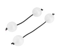 SPYMINNPOO Kashaka Shaker Percussion Orff en Plastique Durable pour Débutants 2 Paires D'œufs de Musique D'Afrique de L'Ouest Africaine Instrument de Rythme à une Seule Main