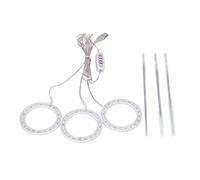 SPYMINNPOO Lampe de Croissance LED pour Plantes à Spectre Complet avec Anneau D'éclairage à intensité Variable USB pour Plantes de Jardin D'intérieur ABS 8,9 Cm de Diamètre de L'anneau Lumineux