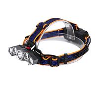 SPYMINNPOO Lampe Frontale 20 000 Lm avec Boucle Réglable T6 LED XPE, Phare LED avec Chargement USB pour le Camping, la Randonnée, la Chasse, le Travail, L'exploration en Plein Air