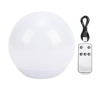 SPYMINNPOO LED Boule Lumière, 6 Pouces Sans Fil Nursery Night Lights Rechargeable Globe Lampe pour Intérieur Extérieur Garden Party