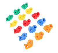 SPYMINNPOO l'escalade Multiple Colorée Tient Le Kit de Préhension Murale Résistant au Climat pour Les Enfants Qui Montent des Rochers - Matériel D'éducation Physique