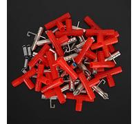 SPYMINNPOO Lot de 20 mangeoires à eau pour lapin - Ressort automatique à trois voies pour élevage - Fontaine à boire en métal pour lapins - Petit tuyau d'eau léger