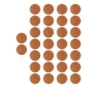 SPYMINNPOO Lot de 30 Balles de Golf en Mousse EVA de 21,5 Mm, Balles de Golf D'entraînement en Mousse Souple pour Hommes, Femmes, Entraînement Intérieur et Extérieur(Brun) Recreationball Le Golf