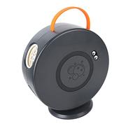 SPYMINNPOO Machine à Bulles, Souffleur de Bulles Automatique avec Rotation à 90 et 360 Degrés, Batterie Rechargeable, Réservoir de Grande capacité, Plus de 4000 par Minute, pour (Black)
