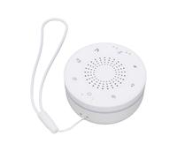 SPYMINNPOO Machine Sonore à Bruit Blanc, 6 Bruits Blancs, 15 Sons Naturels, 9 Berceuses, Machine Sonore Rechargeable Portable, Veilleuse Couleur pour le Sommeil de bébé (WHITE)