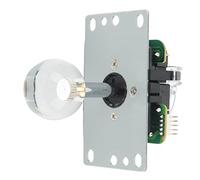 SPYMINNPOO Manette de Jeu à Tête Sphérique pour Joystick D', Bricolage, pour une Utilisation Durable dans les Consoles de Jeux D' et de (Transparent)