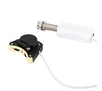 SPYMINNPOO Micro ukulélé à 4 Cordes, Installation Pratique de Haute qualité avec 2 Boutons pour le Volume Principal et Micro pour les Joueurs de ukulélé et les Musiciens