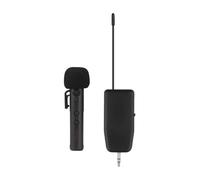 SPYMINNPOO Microphone 2.4G, Microphones de Réduction du Bruit Micro à Col Portable pour l'enseignement du karaoké, Diffusion en Direct en Plein Air (1 Microphone avec 1 récepteur)