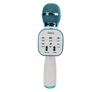 SPYMINNPOO Microphone Bluetooth sans Fil, Haut-Parleur Haute Puissance 5 W avec Effet de Réverbération Sonore, Batterie Intégrée de 2000 MAh, pour Amplificateur Vocal D'enregistrement de