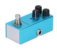 SPYMINNPOO Mini Pédale D'effet de Guitare électrique, Véritable Dérivation, Distorsion Crunch pour Musiciens, Alliage D'aluminium