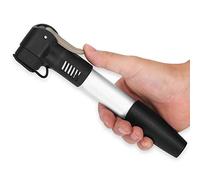 SPYMINNPOO Mini Pompe à Vélo en Alliage D'aluminium Gonfleur Portable pour Vélos de Route et de Montagne pour Les Amateurs de Cyclisme en Plein Air Noir 1 Mini Pompe