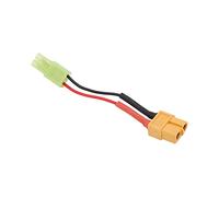 SPYMINNPOO Mini XT60 Male à Male Plug Adapter Câble pour Le Chargeur de Batterie RC Lipo, Forte compatibilité pour Les Modèles RC