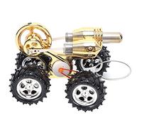 SPYMINNPOO Modèle de Moteur de Voiture Stirling Kit Scientifique de Physique Exquis, Voiture Jouet de Conduite pour Projets Scientifiques pour Enfants, Apprentissage de la Physique, Cadeau pour