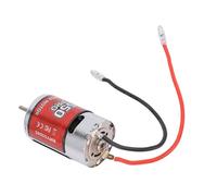 SPYMINNPOO Moteur brossé 550, Acier Inoxydable Haute Vitesse 45T 6500 Tr/min pour Voitures et Bateaux RC Compatible avec HSP SCX10