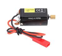 SPYMINNPOO Moteur RC brossé 180 avec Caractéristiques de Torsion élevées pour Modèles de Voitures à échelle 1/24 et 1/18, Engrenage Métallique 11T, Parfait pour les Amateurs (53T)